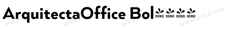 ArquitectaOffice Bol字体转换